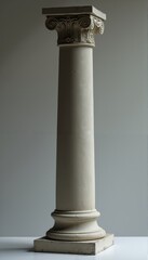 Fototapeta premium Ancient classic pillar, column, Greek, gothic