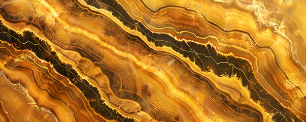 Obraz premium Striking Natural Layered Rock Formation Close-up