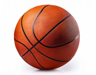 basketball isolated on white background