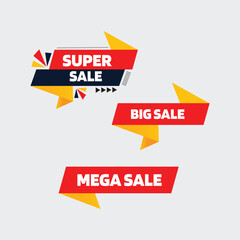 Sale Offer Tag Fully Editable Vector or EPS