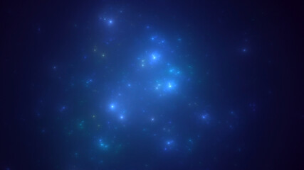 3D manual rendering abstract technology fractal background. Its not AI Generatd illustration.