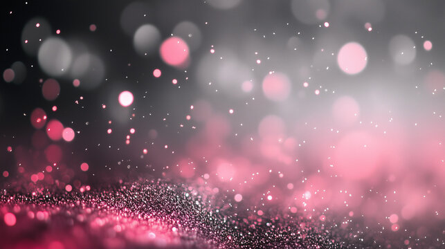 shimmering pink texture with scattered black accents, Abstract luxury background, bokeh effects and sparkles. blackpink 