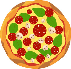 Pizza Illustration