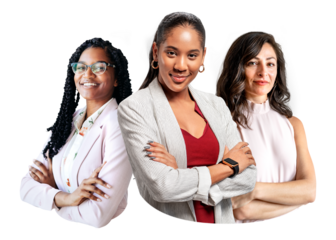 Successful business women png, transparent background