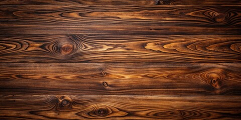 Rich, dark wood background with prominent natural texture and grain, ideal for adding warmth and sophistication to wallpapers, posters, and web design projects.
