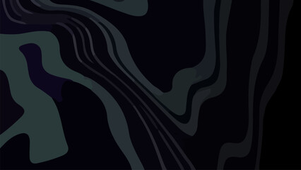 Aesthetic abstract composition with much unique combination of shapes and navy colors