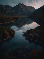 Beautiful Nature landscapes image on vertical 26.