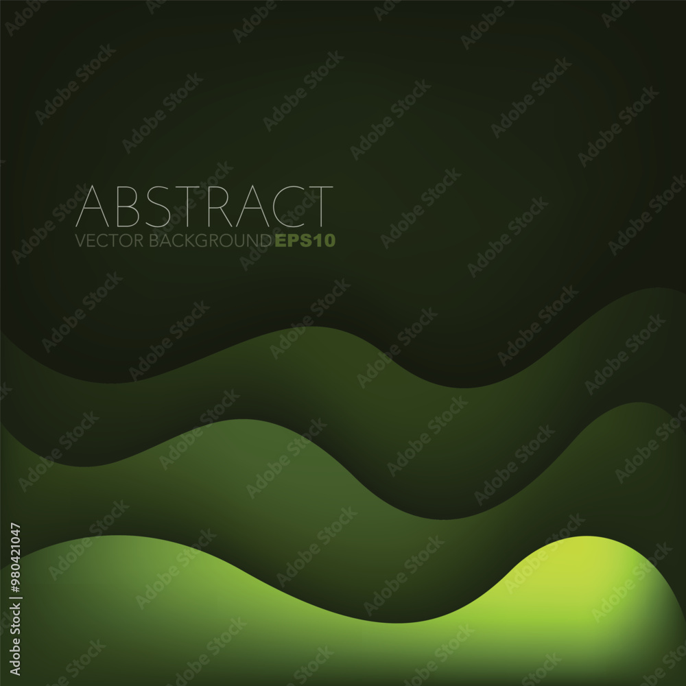 Fototapete graphic vector curve line overlap background for text and message design