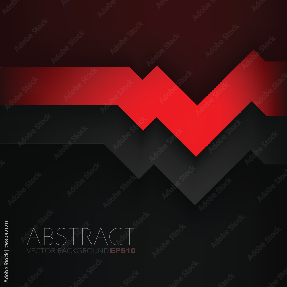 Fototapete graphic geometric triangle overlap vector layer background for text and message design