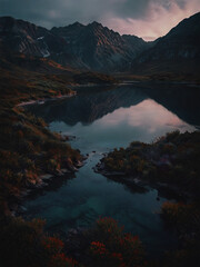 Beautiful Nature landscapes image on vertical 27.