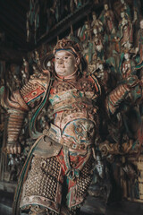 Wooden carved Buddha statue,Shanxi Province,China