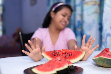 Disliking water melon