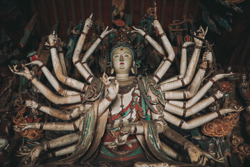 Chinese-style Buddha statue,Guanyin Bodhisattva