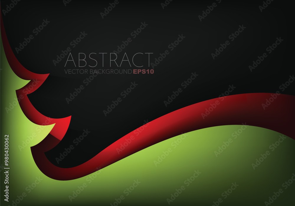 Fototapete graphic vector curve line overlap background for text and message design
