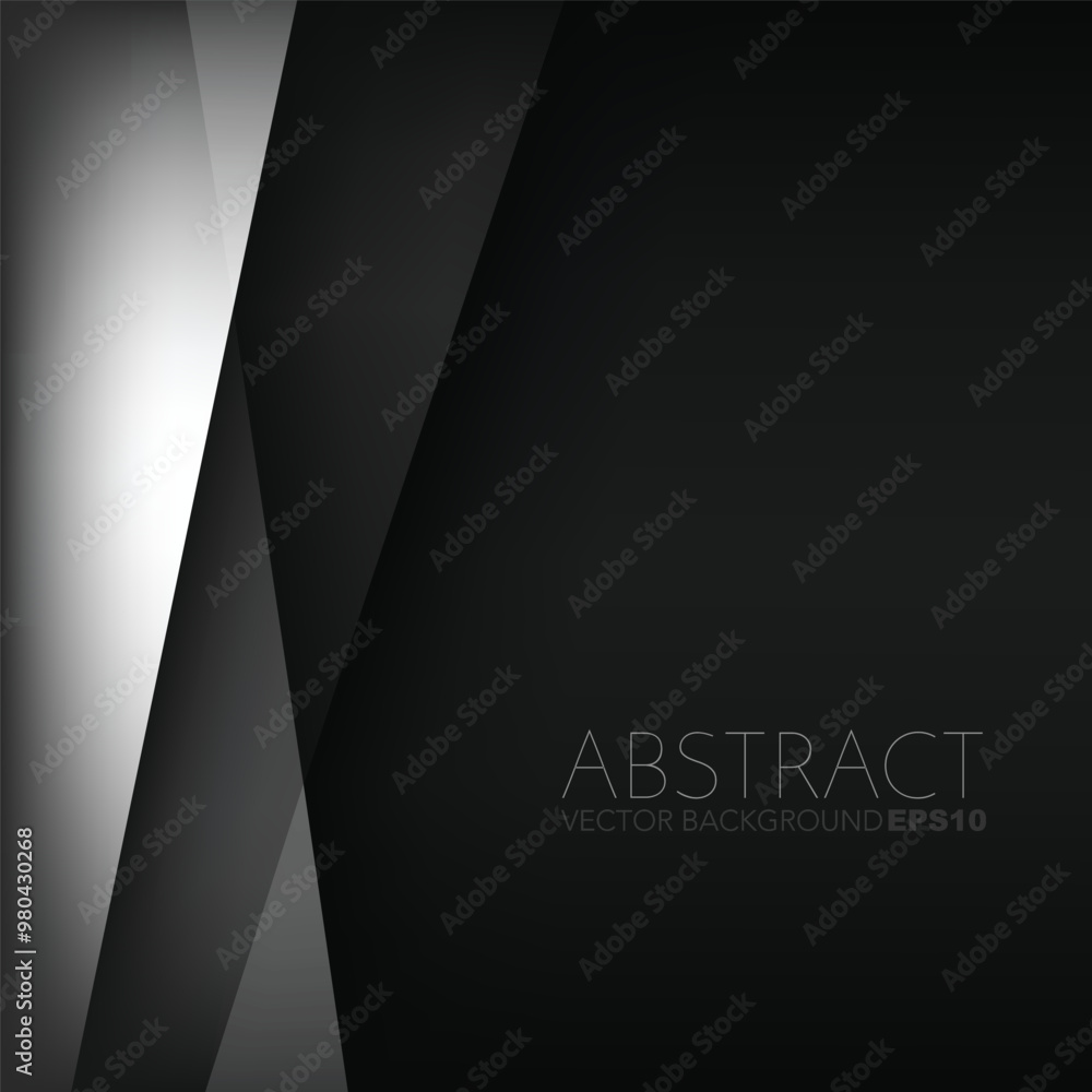 Poster graphic geometric triangle overlap vector layer background for text and message design