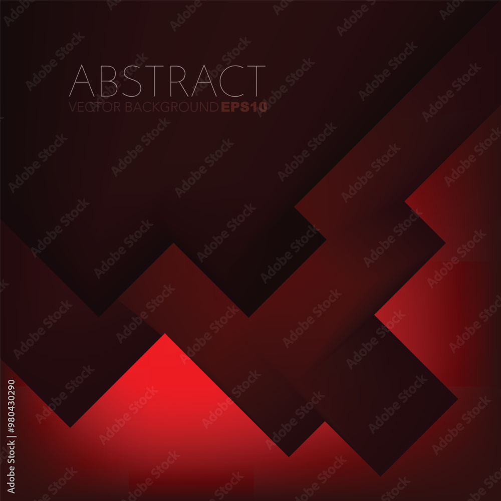 Poster graphic geometric triangle overlap vector layer background for text and message design