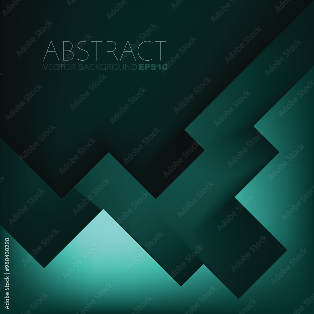 Poster graphic geometric triangle overlap vector layer background for text and message design