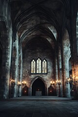gothic church window