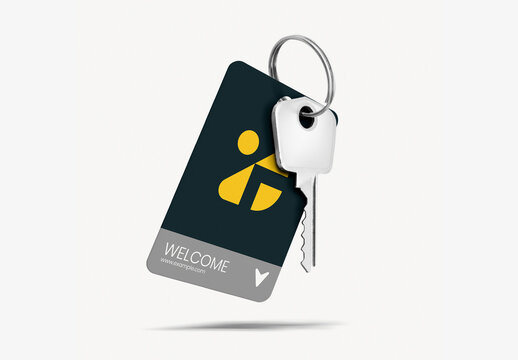 Hotel Keycard Mockup