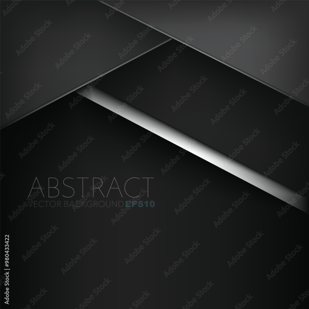 Poster graphic geometric triangle overlap vector layer background for text and message design
