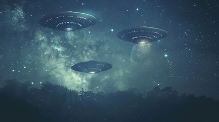 Mesmerizing Night Sky With