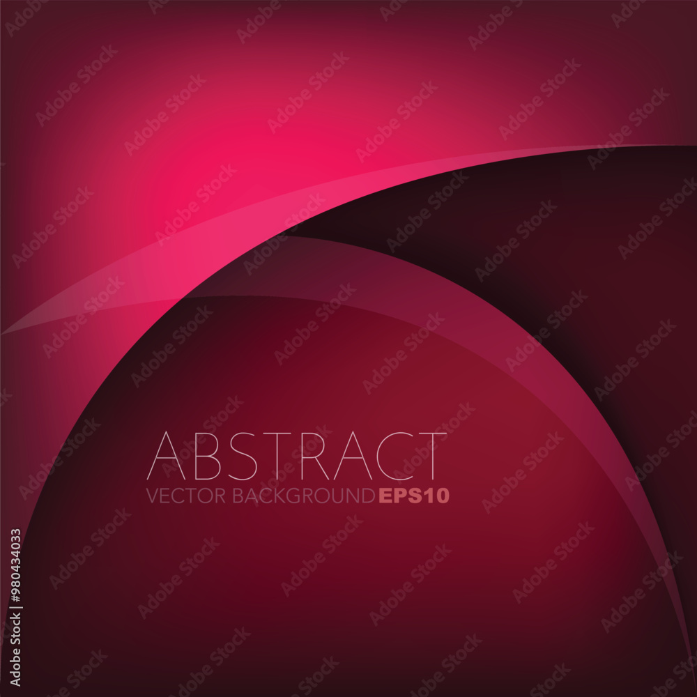 Poster graphic vector curve line overlap background for text and message design