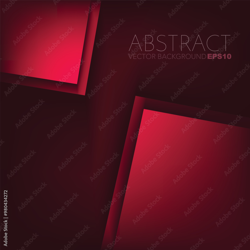 Poster graphic geometric triangle overlap vector layer background for text and message design