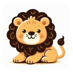 lion cartoon character