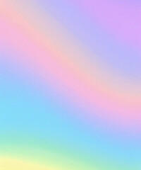 Smooth sky background rainbow shades of green, blue, pink, yellow, orange, rainbow, subtle and beautiful pastel.