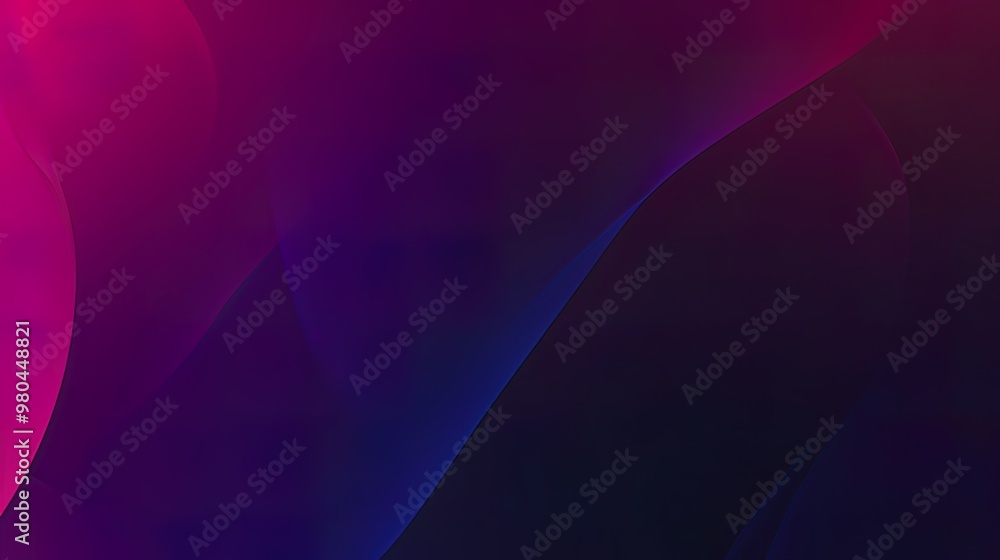 Aufkleber abstract gradient background with curving lines