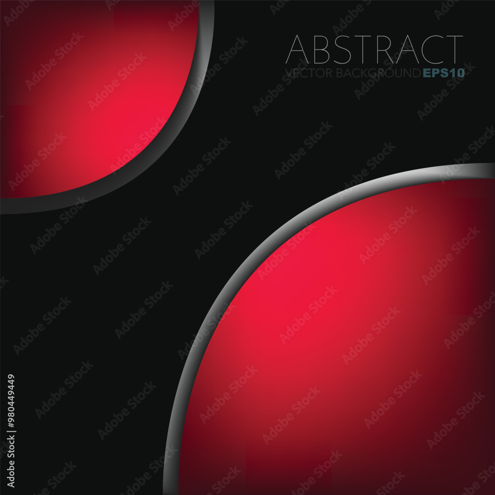 Poster graphic vector curve line overlap background for text and message design