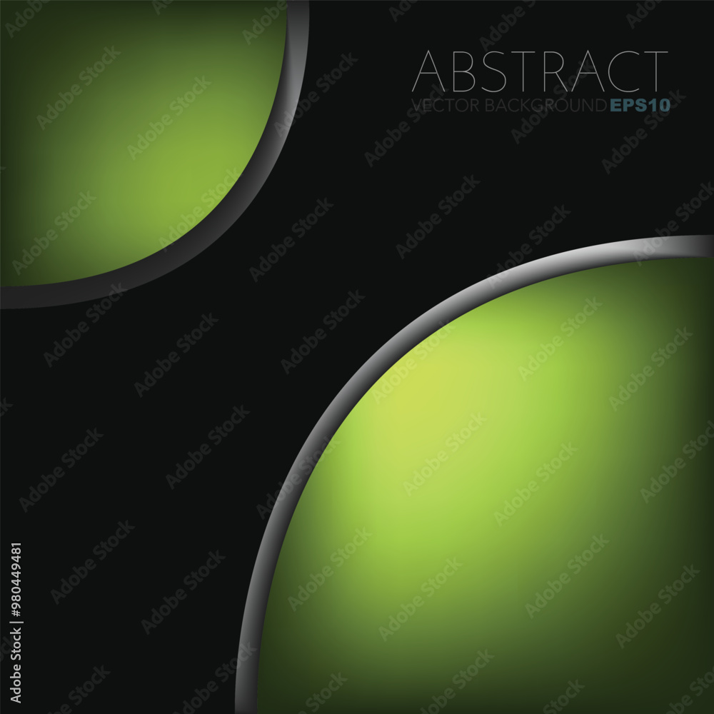 Poster graphic vector curve line overlap background for text and message design