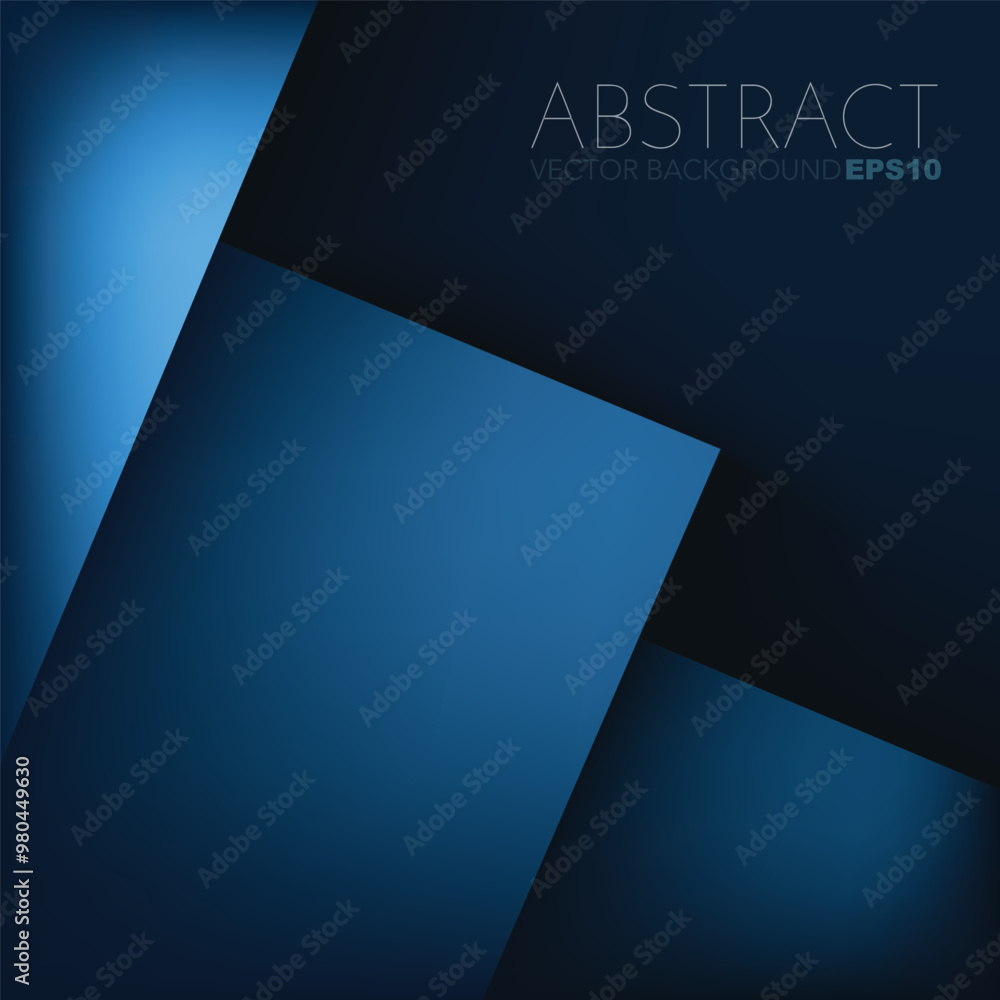 Poster graphic geometric triangle overlap vector layer background for text and message design