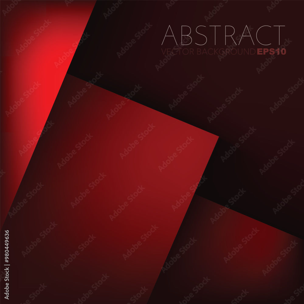 Poster graphic geometric triangle overlap vector layer background for text and message design
