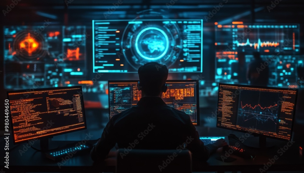 Aufkleber enhancing cybersecurity operations with proactive threat detection measures.