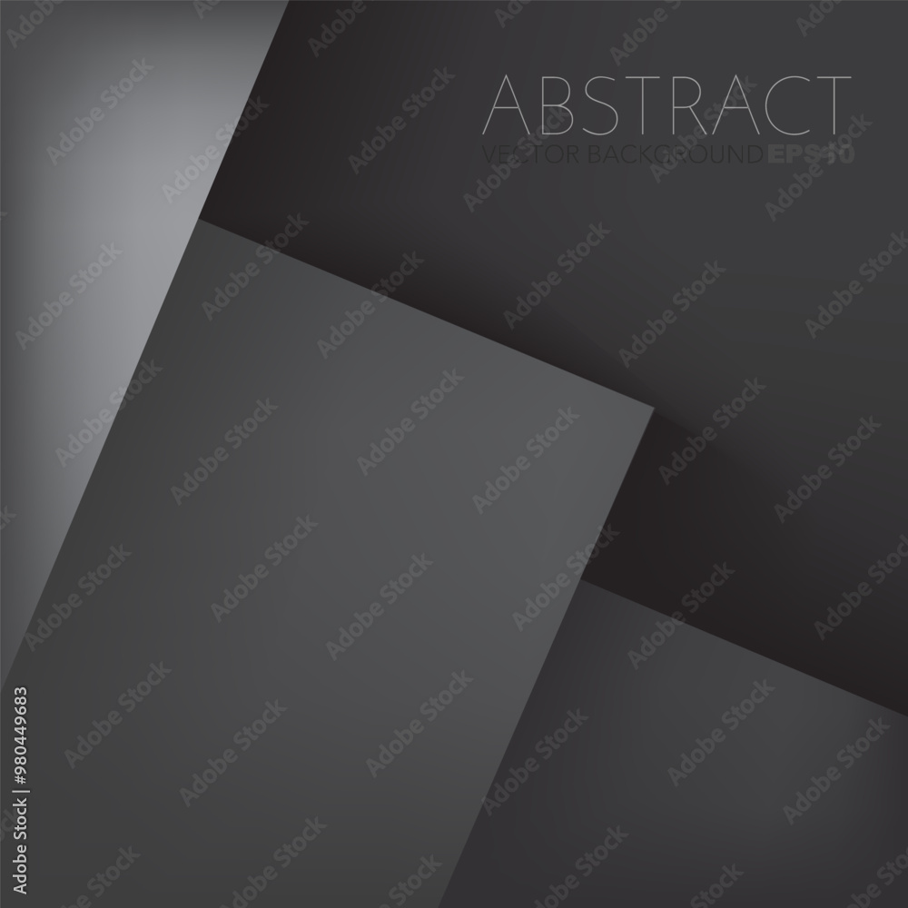 Poster graphic geometric triangle overlap vector layer background for text and message design