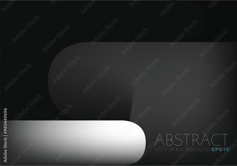 Poster graphic vector curve line overlap background for text and message design