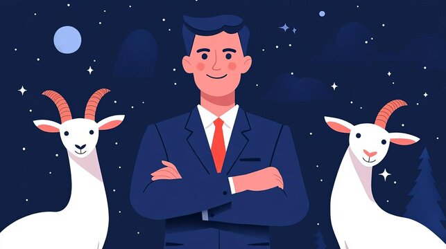 Capricorn leader, structured environment, disciplined approach, focused goals, professional demeanor