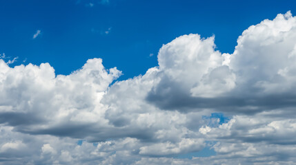 Obraz premium blue sky with clouds
