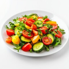 beautiful vegetable salad