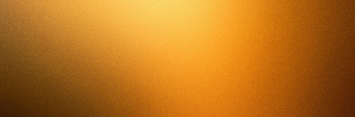 Fototapeta premium Golden Color Gradient Background with a Grainy Texture