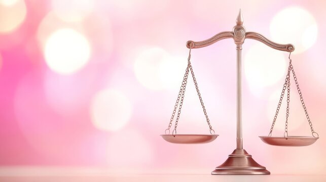 Libra partner, harmonious interaction, balanced scales, soft hues, social elegance