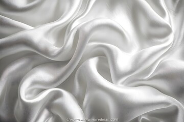 Obraz premium white silk background