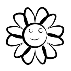 flower with a smile
