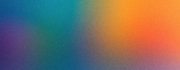 Multicolored Gradient Background with a Grainy Texture