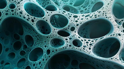 Highly detailed macro image texture of a color biological structure