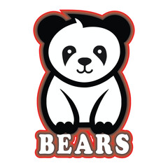 bears graphic design illustration vector for print