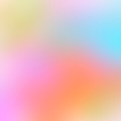 Blurry colourful gradient