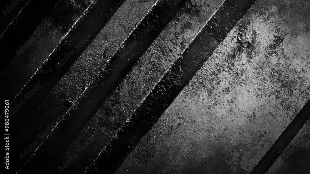 Poster abstract monochrome background with high contrast lines and textures close-up photo with clean backg