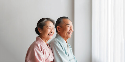 AI 건강한 할머니 할아버지